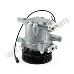 SV07E A/C Compressor 447280-3080 for Kubota Tractor M126 M135 M6 Tractor With 6 Groove Pulley