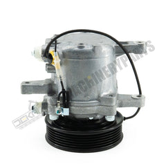 SV07E A/C Compressor 447280-3080 for Kubota Tractor M126 M135 M6 Tractor With 6 Groove Pulley