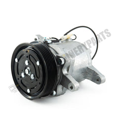 SV07E A/C Compressor 447280-3080 for Kubota Tractor M126 M135 M6 Tractor With 6 Groove Pulley