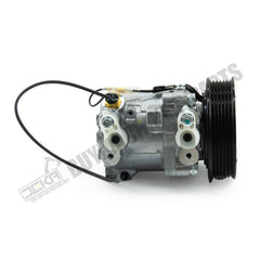 SV07E A/C Compressor 447280-3080 for Kubota Tractor M126 M135 M6 Tractor With 6 Groove Pulley