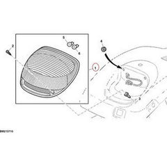 Tail Lamp AL176143 RE219709 for John Deere 7520 6620 6120 6320 6320 6030 6420 6420 7020 5020