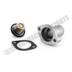 Cubierta del termostato, termostato y junta 6598118 6732199 3918235 para excavadora Bobcat 225 231 