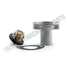 Cubierta del termostato, termostato y junta 6598118 6732199 3918235 para excavadora Bobcat 225 231 