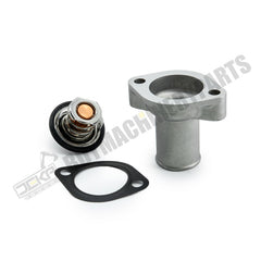 Cubierta del termostato, termostato y junta 6598118 6732199 3918235 para excavadora Bobcat 225 231 