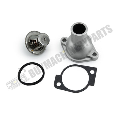 Thermostat Kit With Water Outlet Pipe 8971606540 8972646901 8971690151 for Isuzu Engine 3KC2 3KR1 3KR2 3LD1 4JB1 4LE1