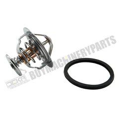 Thermostat with Gasket 121850-49800/49540 for Yanmar 4TNV98 Engine, Doosan Excavator