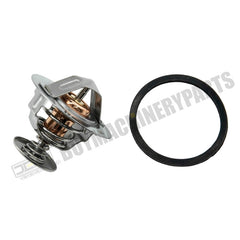 Thermostat with Gasket 121850-49800/49540 for Yanmar 4TNV98 Engine, Doosan Excavator