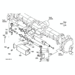 Barra de acoplamiento 3C091-62970 para Tractor Kubota M5-091HD M8540DT M8560HD M9540DT M9960HDC M9540HD12-1 M9960HDL 