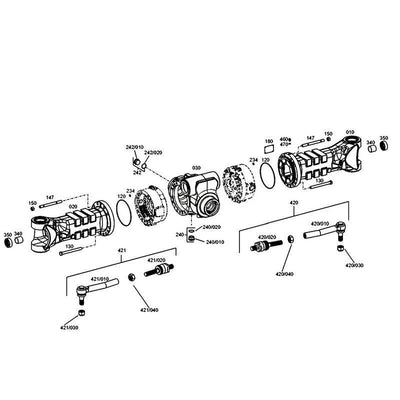 Conjunto de barra de acoplamiento 2292950 130-3809 para cargador Caterpillar CAT 416C 416D 420D 424D 426C 428C 428D 430D 432D 436C 438D 442D 