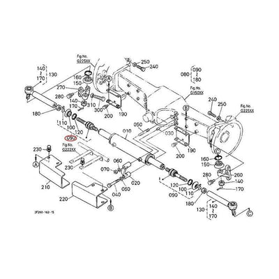 Tie Rod Joint 35533-62980 for Kubota Tractor M4030DT M5970DT M6030DT M6970DT