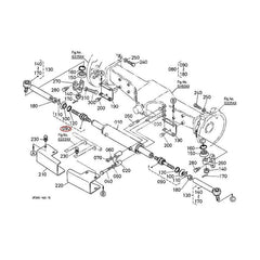 Tie Rod Joint 35533-62980 for Kubota Tractor M4030DT M5970DT M6030DT M6970DT