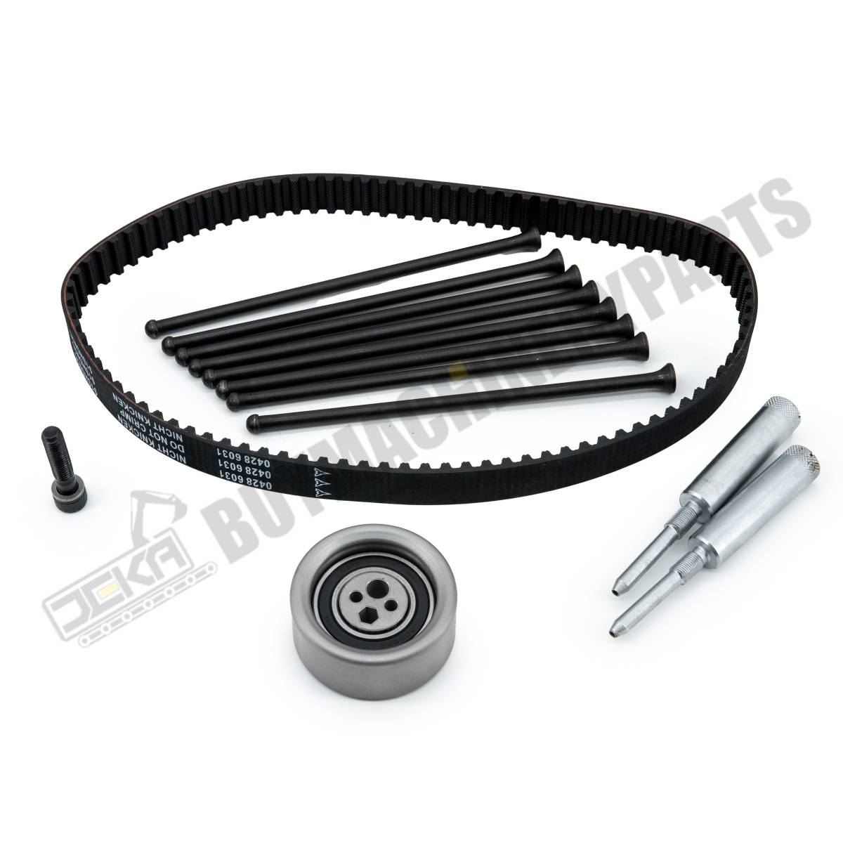 Timing Belt Kit with Push Rods and Timing Pin Set 02929933&02109085&100700 for Deutz Engines 1011 1011F Bobcat Skid Steer Loaders 863 T200