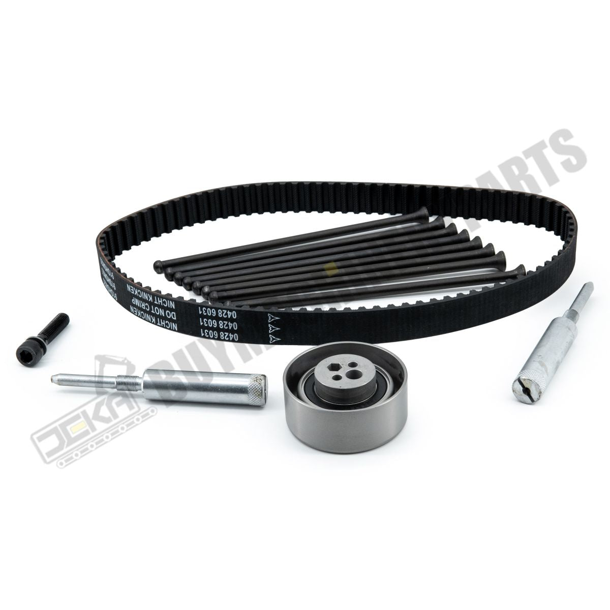 Timing Belt Kit with Push Rods and Timing Pin Set 02929933&02109085&100700 for Deutz Engines 1011 1011F Bobcat Skid Steer Loaders 863 T200