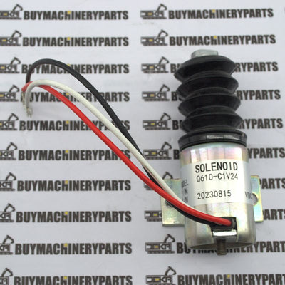 24 Volt Push Solenoid Part No. Q610-C1V24 for Trombetta - Buymachineryparts