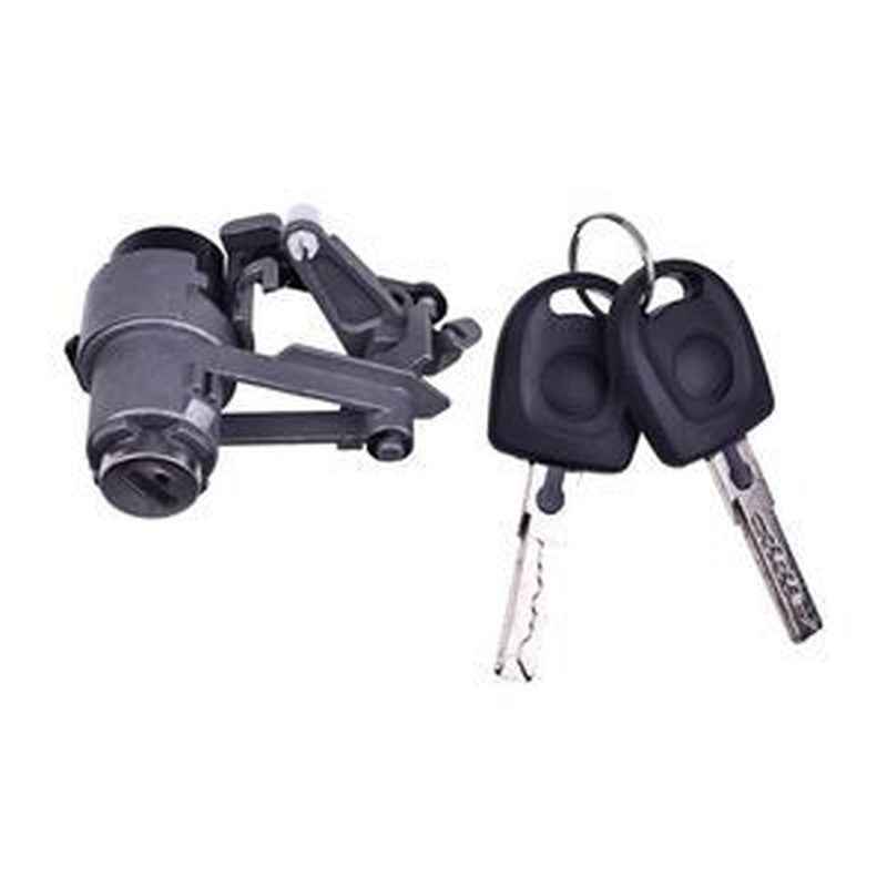Rear Tailgate Trunk Lock Cylinder 1J6827297G for VW Golf/Lupo/Seat Arosa 1997-2006 with 2 Keys