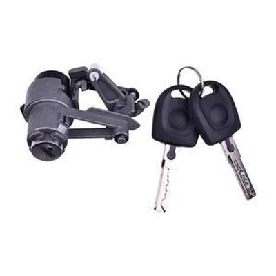 Rear Tailgate Trunk Lock Cylinder 1J6827297G for VW Golf/Lupo/Seat Arosa 1997-2006 with 2 Keys