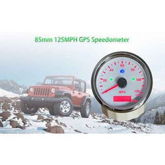 Adjustable 125MPH GPS Speedometer Odometer for Boat Car Truck Motorcycle
