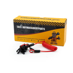 Universal Safety Kill Stop Switch with 7 Keys & Lanyard for Johnson Evinrude Mercury Yamaha Suzuki Tohatsu Honda Boat Motor Outboards