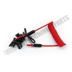 Universal Safety Kill Stop Switch with 7 Keys & Lanyard for Johnson Evinrude Mercury Yamaha Suzuki Tohatsu Honda Boat Motor Outboards