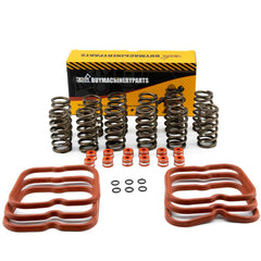Upgraded Set 12 High RPM Valve Springs Gaskets 3916691 3902666 3921640 3910824 for Cummins Engine 6BT 5.9 12V 89-98