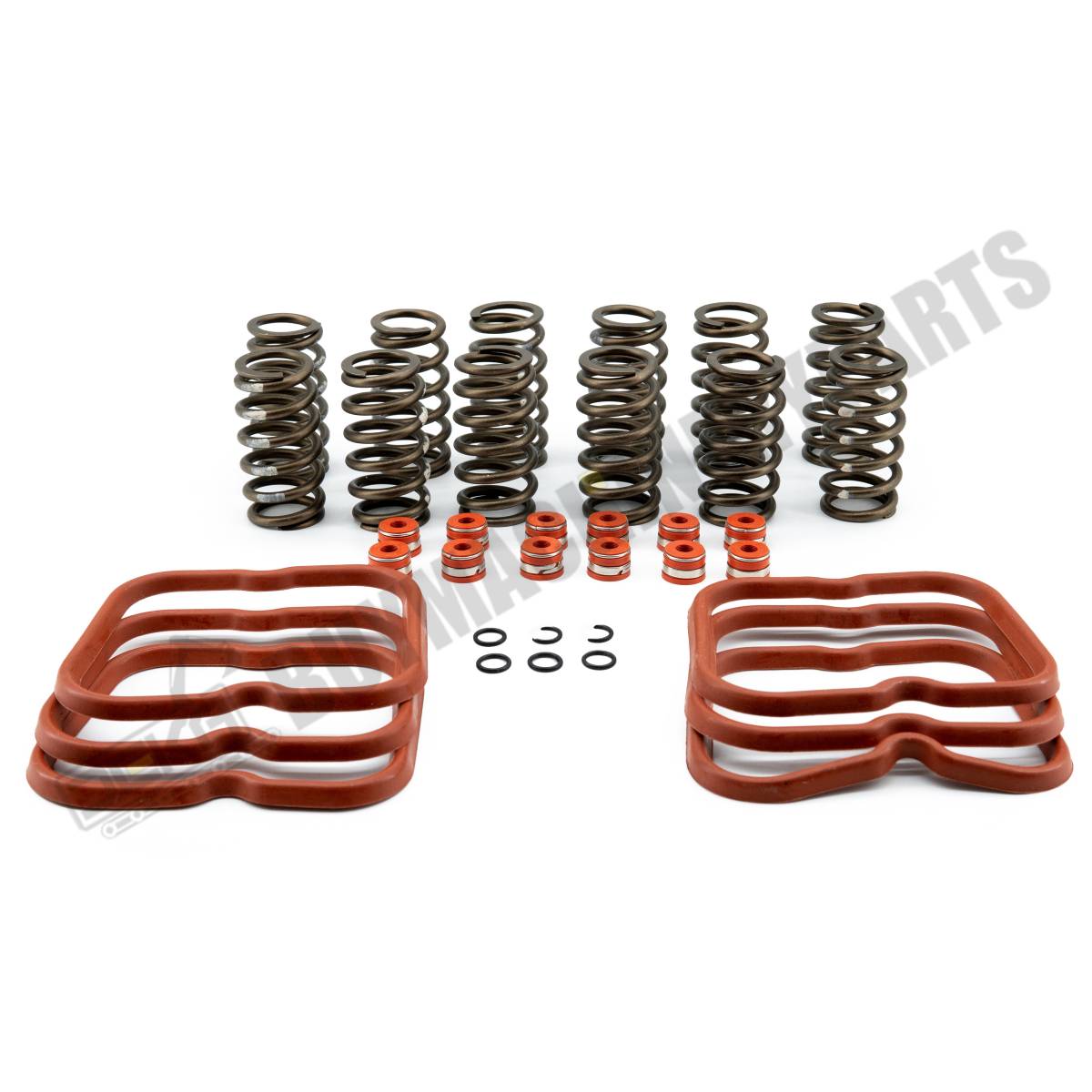 Upgraded Set 12 High RPM Valve Springs Gaskets 3916691 3902666 3921640 3910824 for Cummins Engine 6BT 5.9 12V 89-98