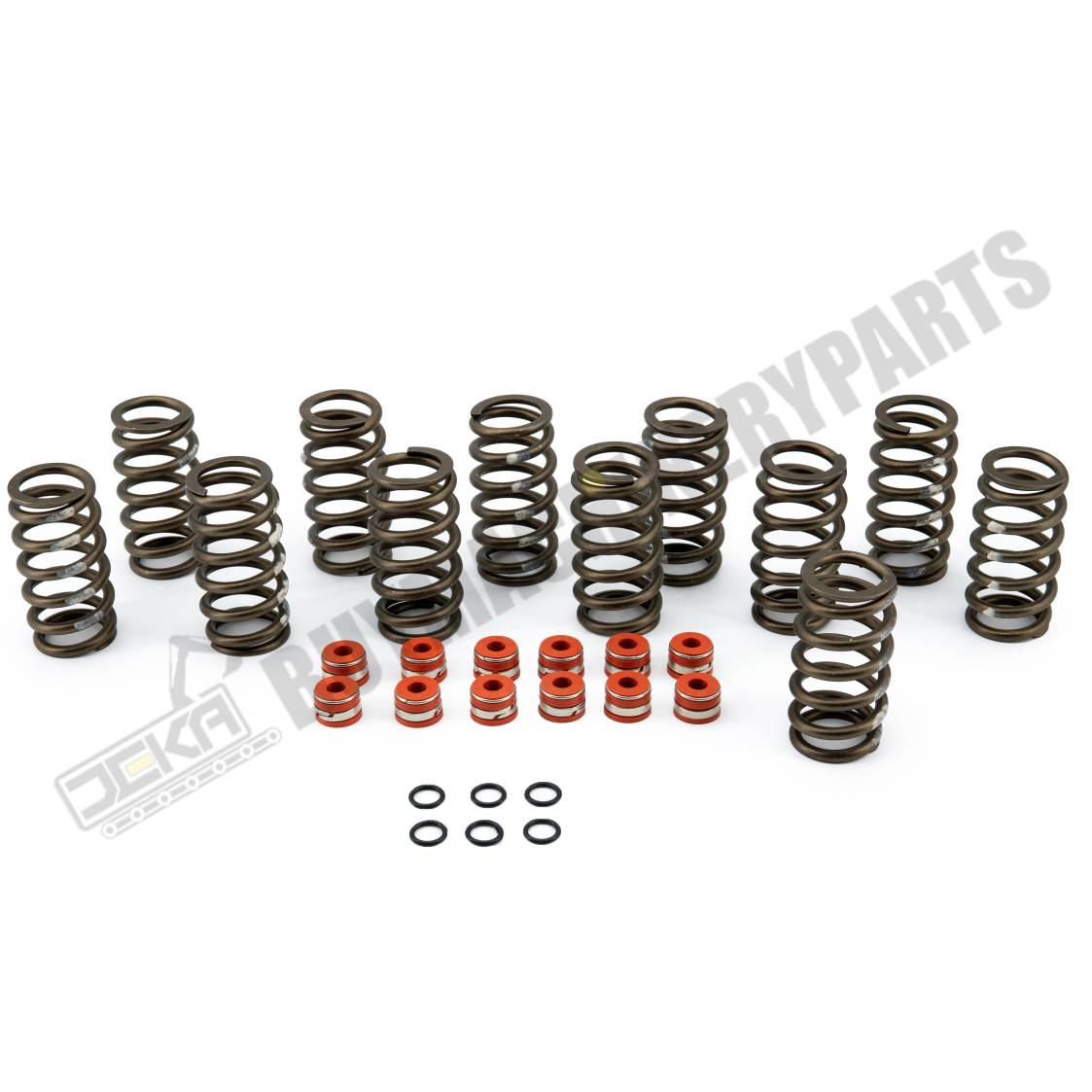 Upgraded Set 12 High RPM Valve Springs Gaskets 3916691 3902666 3921640 3910824 for Cummins Engine 6BT 5.9 12V 89-98