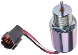 12V Fuel Shut Off Solenoid Valve VA31A8701050 for New Holland E18SR E18B CASE CX17B CX15B CX18B Kobelco 17SR-3 SK17SR-3 Excavator