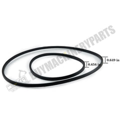 Juego de correas variadoras M82258 M44121 para tractor John Deere 110 210 212 214 216