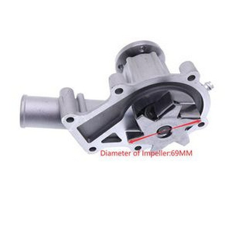 For Kubota Excavator U25S KX61-2 Water Pump 16251-73034