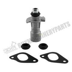 Conector de entrada del enfriador de aceite de la bomba de agua para Jaguar 3.0L V6 AJ126 2013-2019