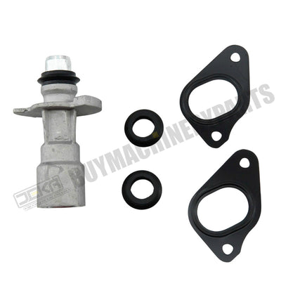 Conector de entrada del enfriador de aceite de la bomba de agua para Jaguar 3.0L V6 AJ126 2013-2019