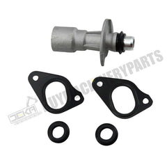 Conector de entrada del enfriador de aceite de la bomba de agua para Jaguar 3.0L V6 AJ126 2013-2019