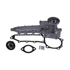 Premium Water Pump & Thermostat Kit 15521-73035/16221-73270/19434-73014 for Kubota Excavator