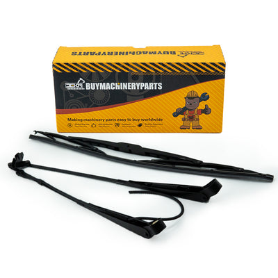 Kit de cuchilla de brazo de limpiaparabrisas 47778552 47405956 para cargadora compacta y compacta CASE 