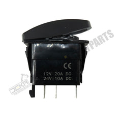 Interruptor de luz de trabajo AM147350 para motor Yanmar 3TNV70, vehículos utilitarios John Deere Gator XUV 550, 560, 590, 620, 625, 825, 835, 855, S4 y RSX850i.