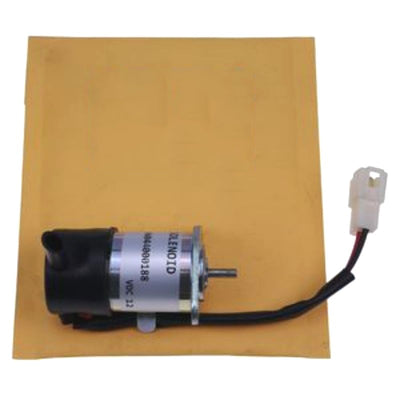 Denso 052600-4150 Stop Solenoid for Kubota Excavator KX41-2 KX41H KX61-2 KX71 KX91-2 12V