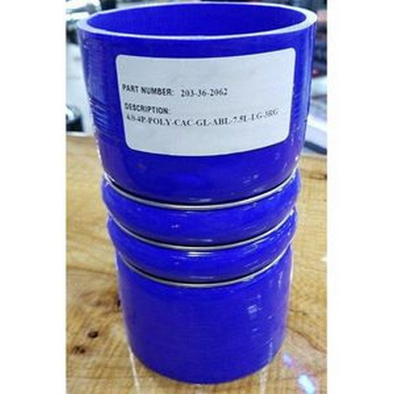 1 PC 4" X 7.5" Hump Hose Silicone Charge Air Cooler 203-36-2062 for Truck