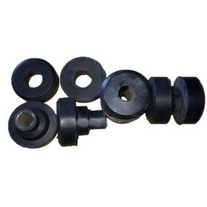 1 Set Engine Mounting Rubber Cushion 11M9-00045 11M9-00060 for Hyundai Excavator R55-9 R55-9S R55W-9 R55W-9S