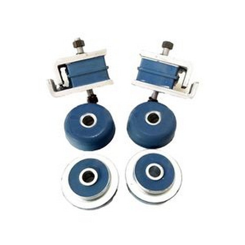1 Set Engine Mounting Rubber Cushion 4177883 4255652 for Hitachi Excavator EX100-2 EX100-3 EX120-3 EX120K-3