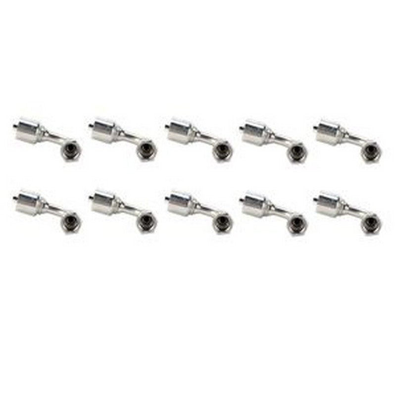 10PCS Hydraulic Hose Fitting With 1/2" Female JIC Swivel 13943-8-6 for Parker