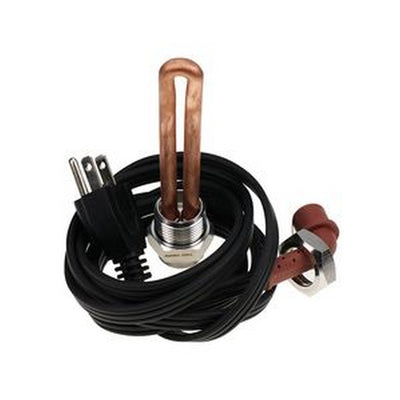 120V 1000W Heater & Cable Cord F4TZ-6A051-AA 6B018 for Ford Powerstroke Engine 7.3L Super Duty F-250 F-350 94.5-96