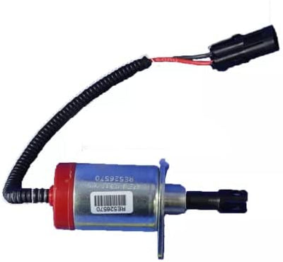 12V Air Compressor Fuel Stop Solenoid 22607758 for Doosan Ingersoll Rand C185WJD P185WJD P185WJDU