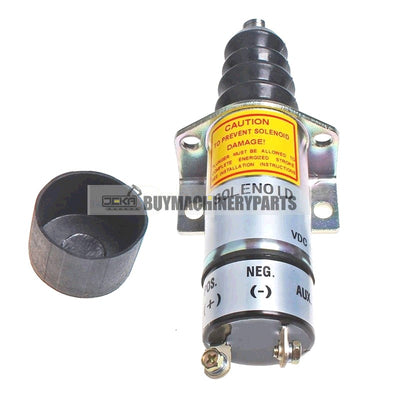 12V Shut off Solenoid Valve 1500-2047 1502-12C6U1B2S1 for Woodward Cummins Engine 6CTA 8.3L