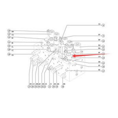 12V Solenoid Valve Coil 1292700GT for Genie Boom Lift Z-45 XC - Buymachineryparts