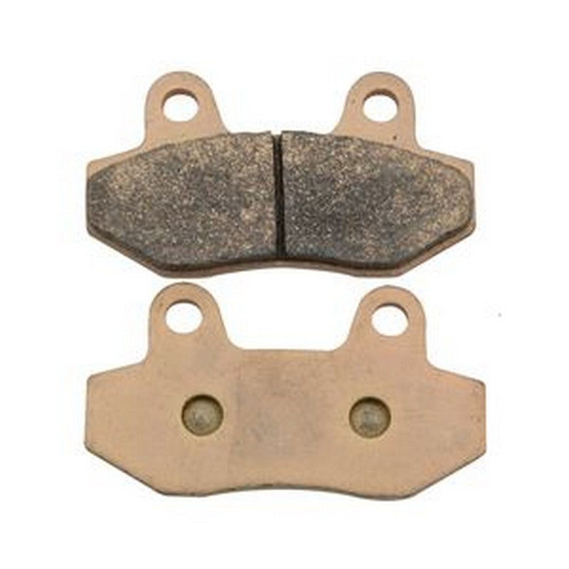 2 PCS Heavy Duty Copper Brake Pad for Moped Scooter