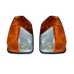 2 Pcs Lamp 22W-06-12310 22W-06-12320 for Komatsu Loader WA100-1 WA120-1 WA150-1 WA180-1 WA250-1 WA400-1 WA470-1