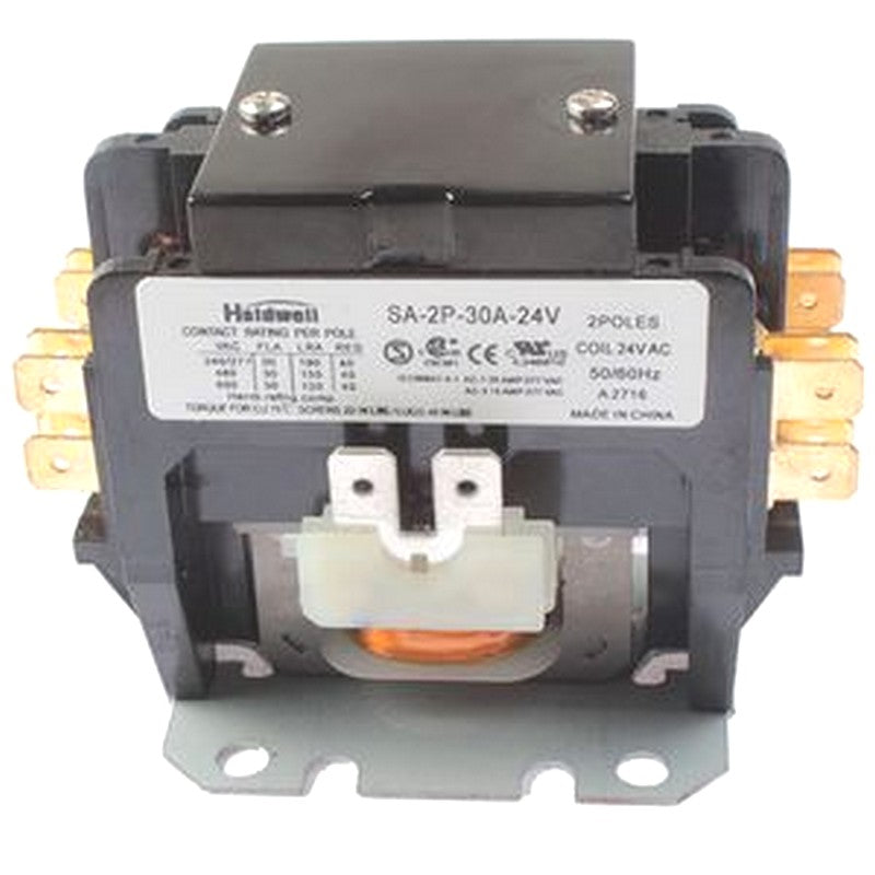 2 Poles 20A 24VAC Definite Purpose Contactor SA-2P-20A-24