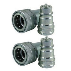 2 Set 1" ISO 7241-1 A Hydraulic Hose Quick Disconnect Couplers 600-16-16S