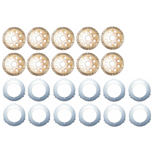 22 PCS Clutch Disc 450/10211 & 450/10212 for JCB Backhoe Loader 3D-4WD Wheel Loader 415