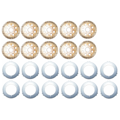 22 PCS Clutch Disc 450/10211 & 450/10212 for JCB Backhoe Loader 3D-4WD Wheel Loader 415